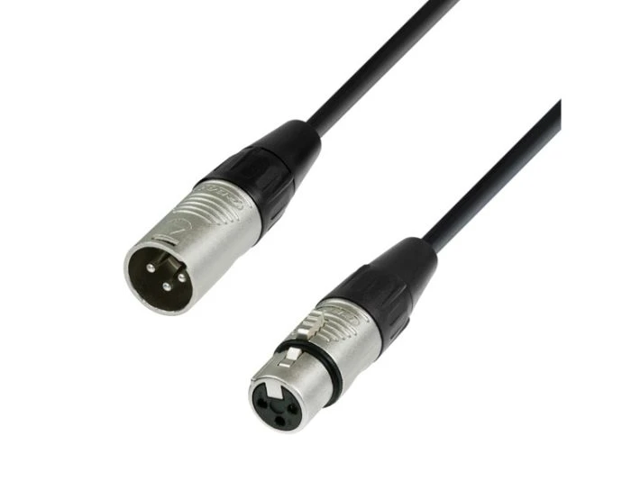 Adam Hall DMX kabel K4DMF0500 REAN, XLR ženski XLR moški, 5m